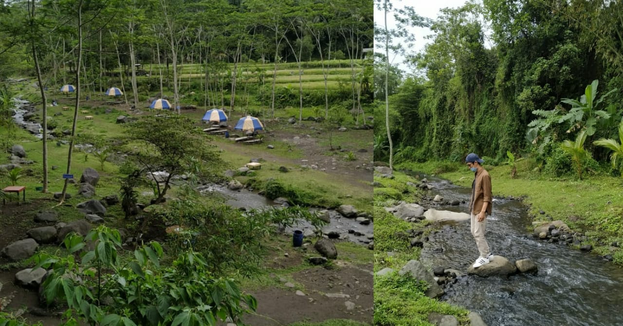 Indahnya Pemandangan Sungai Ledok Sambi Yogyakarta Matchadreamy